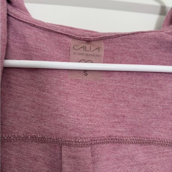 Calia by Carrie Underwood Size Small Pink Hooded Sweater - Picture 3 of 6